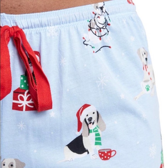 NWT PJ Salvage Dog Christmas Holiday Top & Bottom Pajama Set (S, M, L) - Picture 4 of 7